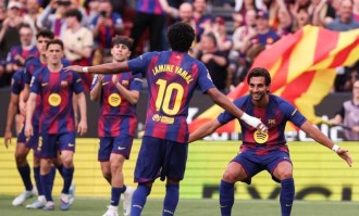 巴萨4-1甩开皇马9分，创127年纪录，冠军恐无悬念，西甲大结局将提前